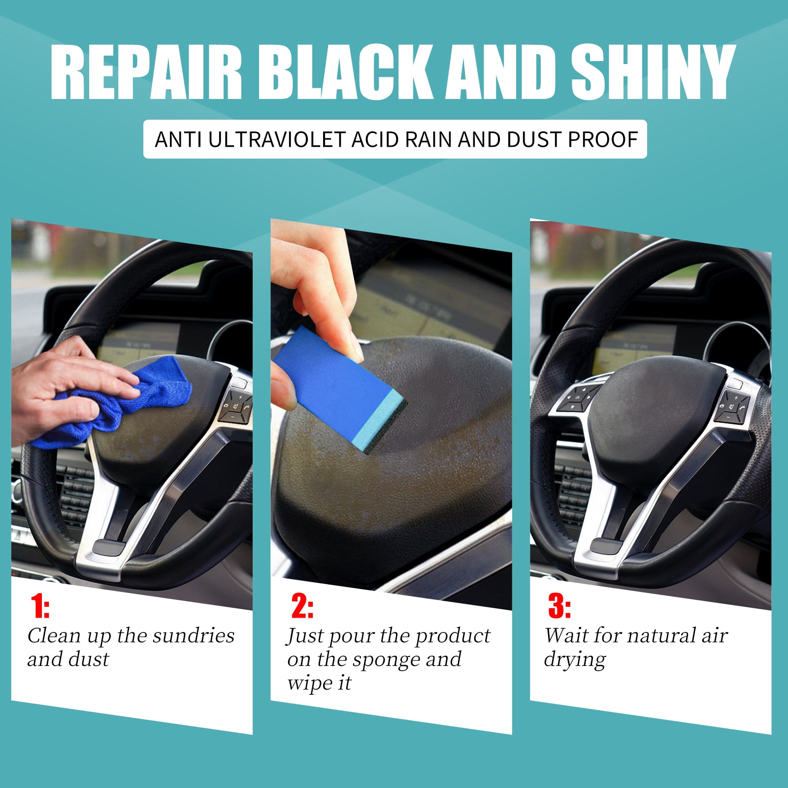 Pro-Grade Interior Plastic & Dashboard Restorer