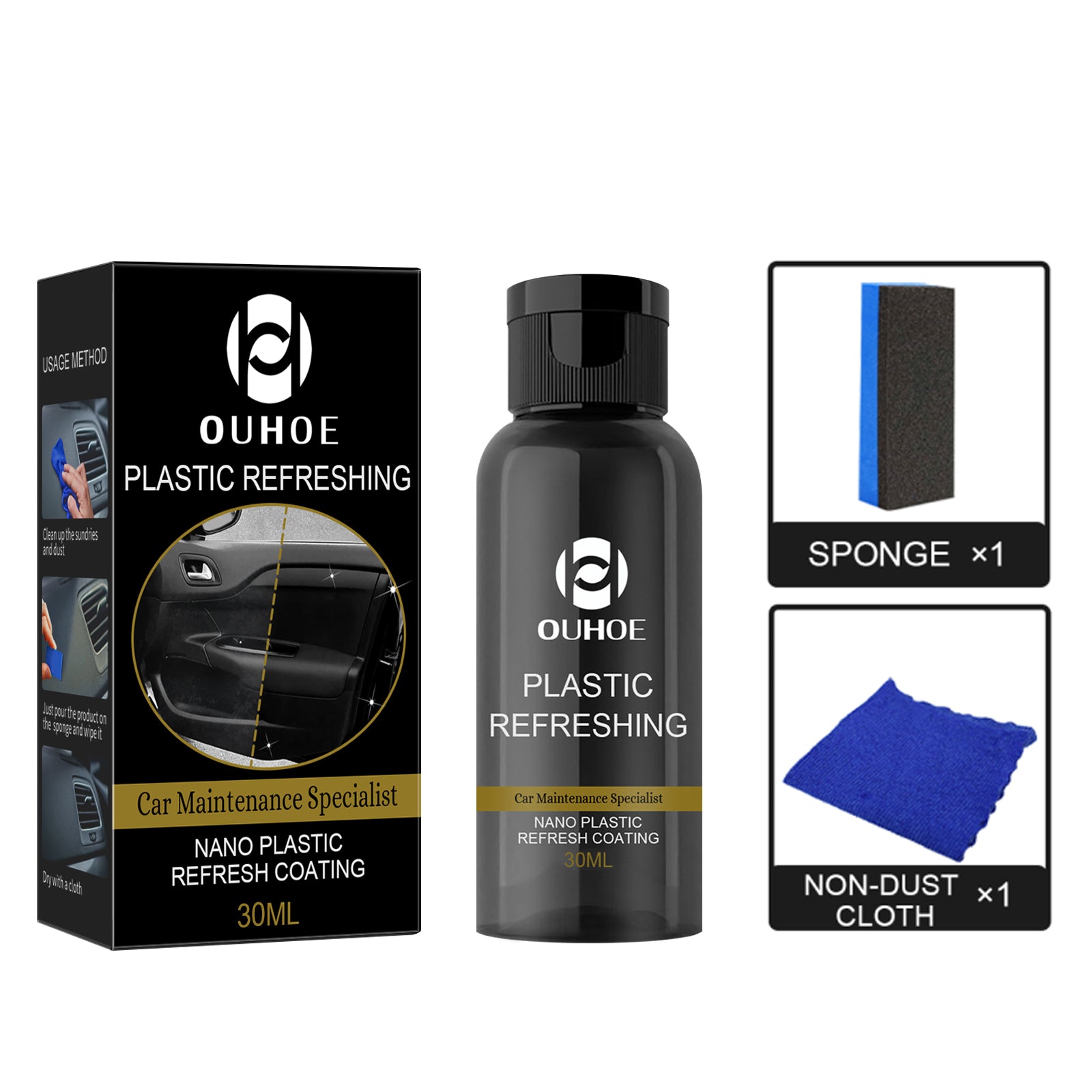Pro-Grade Interior Plastic & Dashboard Restorer
