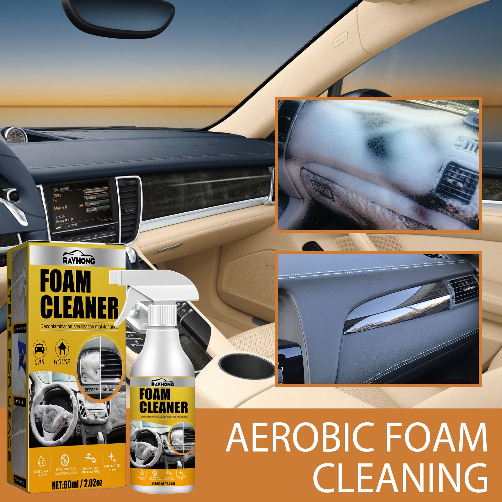 Ultimate Car Seat & Dashboard Stain Remover