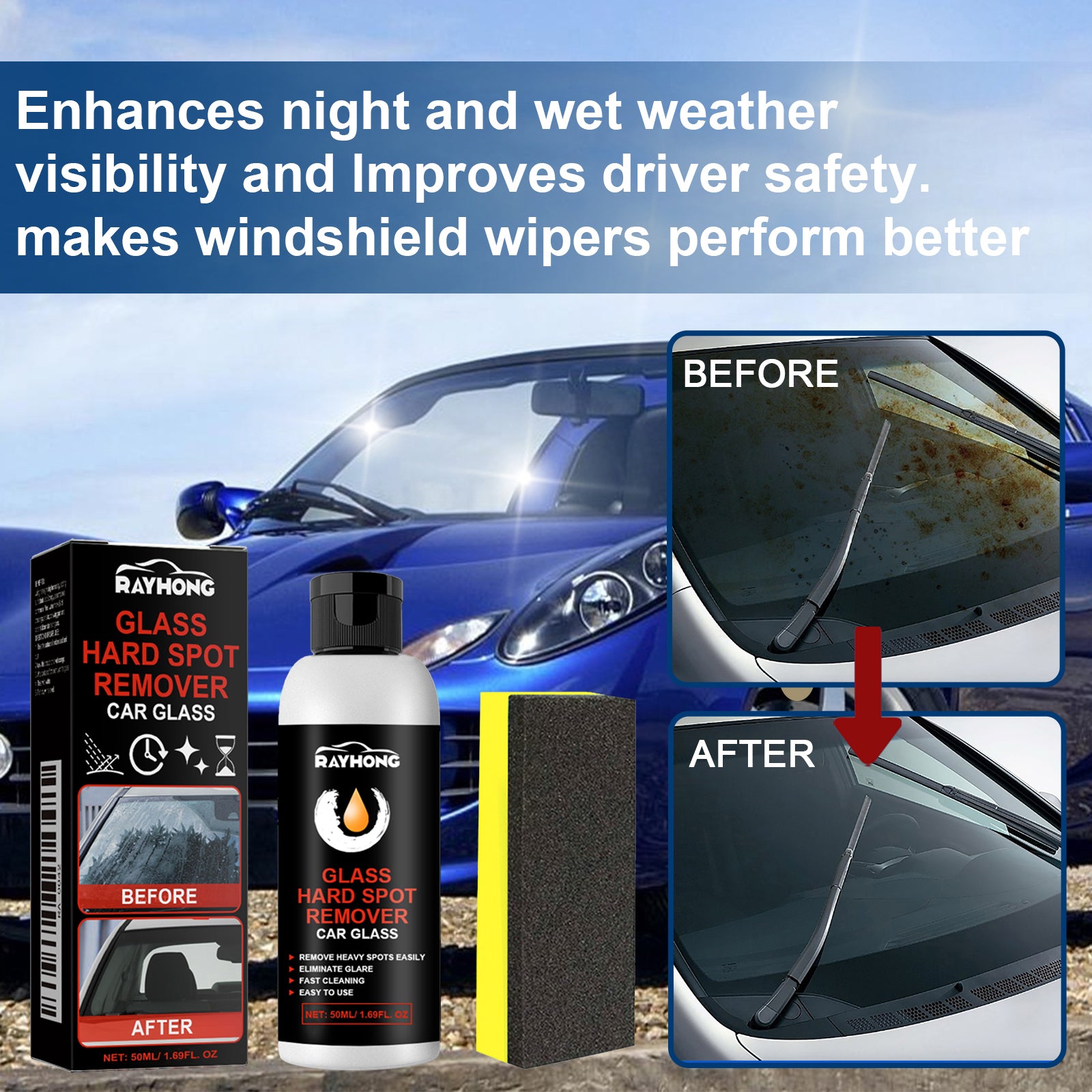 Ultimate Automotive Glass Polish & Scratch Repair Cream