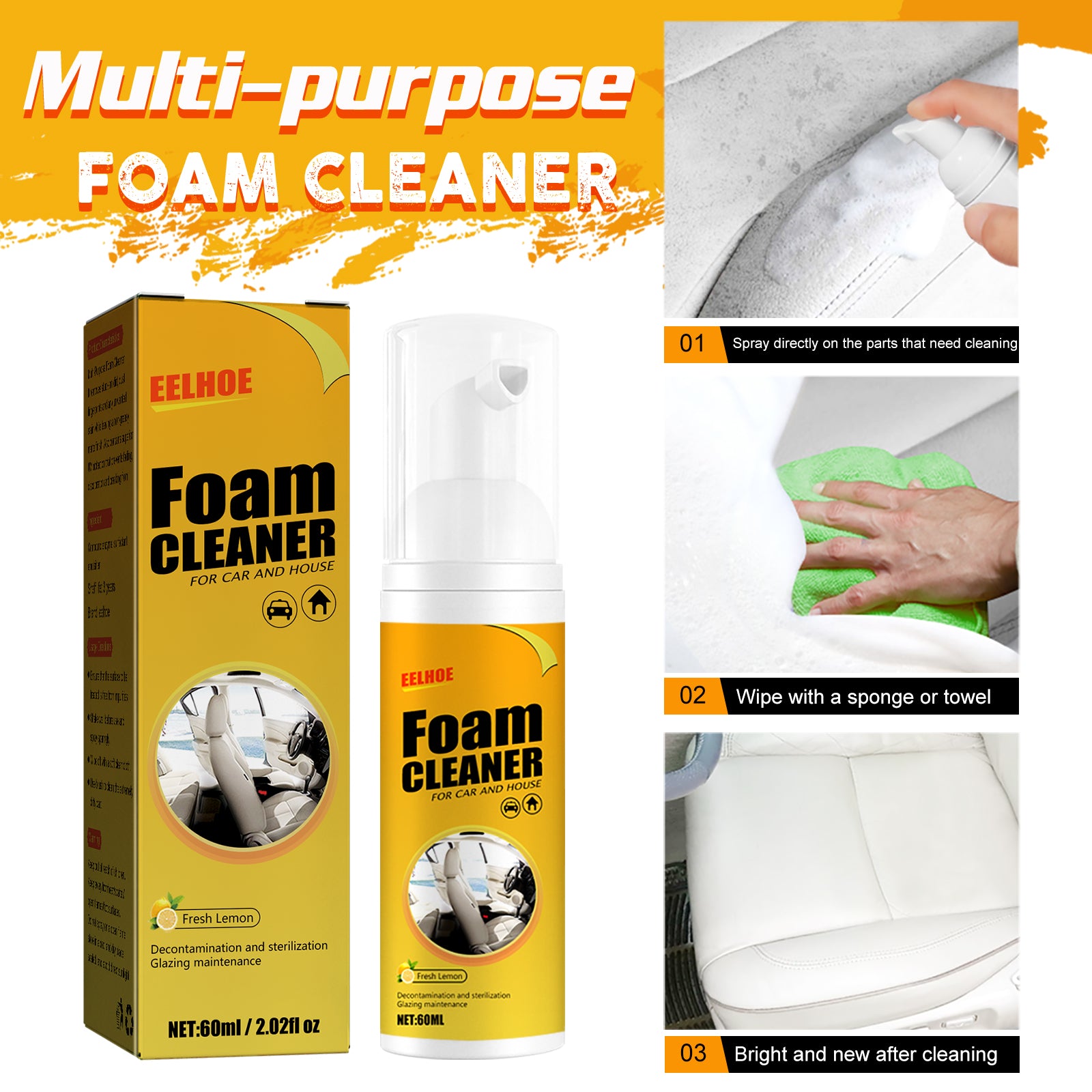 Ultimate Multi-Functional Interior & Upholstery Cleaner