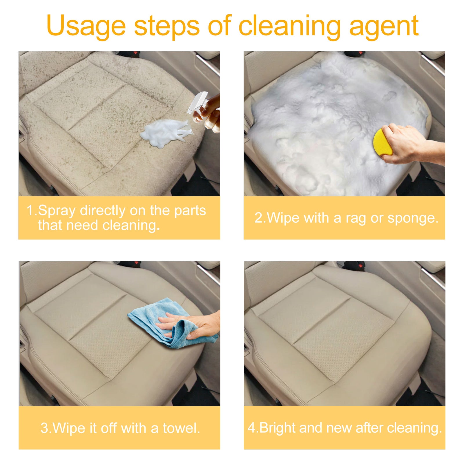 Ultimate Car Seat & Dashboard Stain Remover