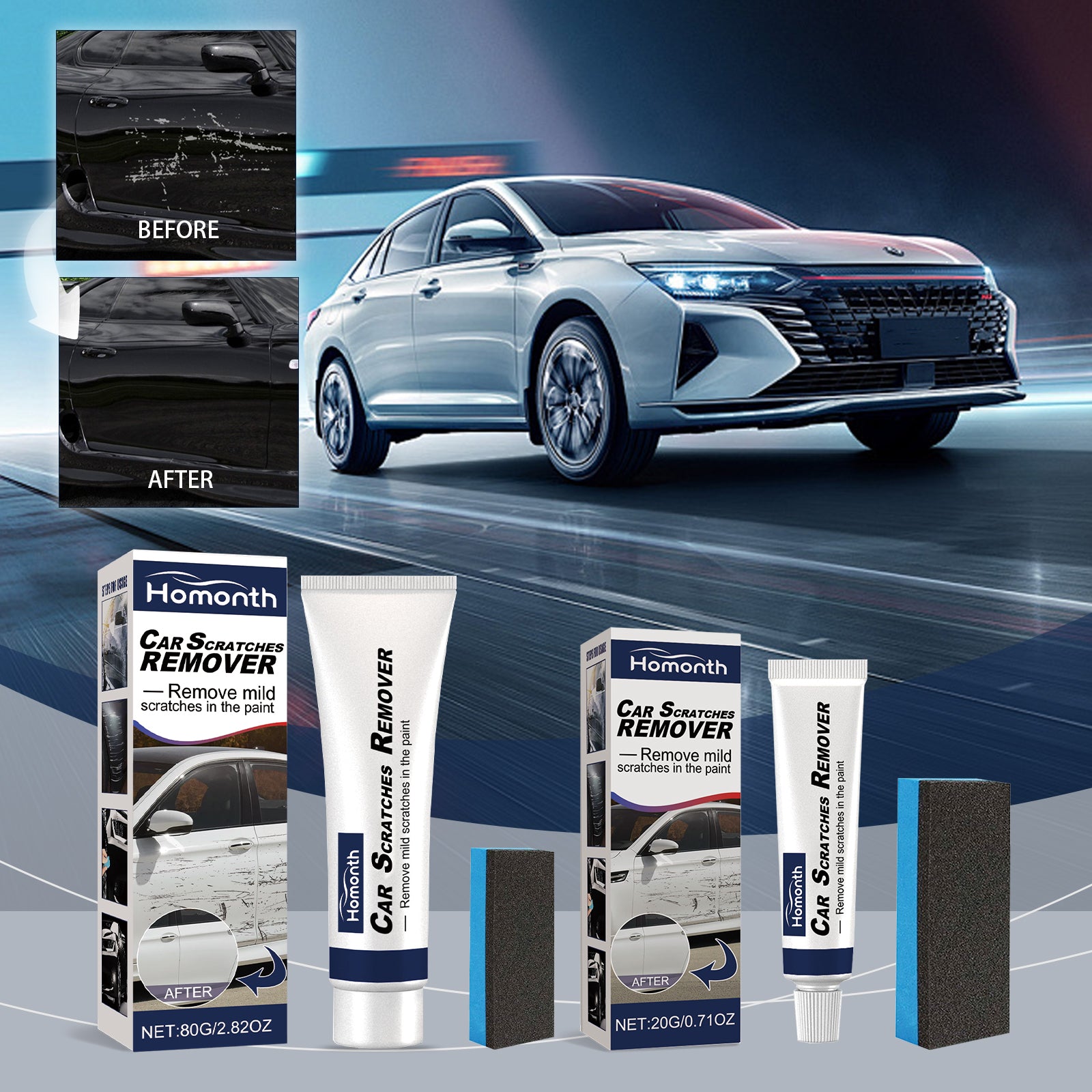 Ultimate Car Paint Scratch Repair & Polishing Kit